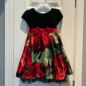 Rose formal dress
